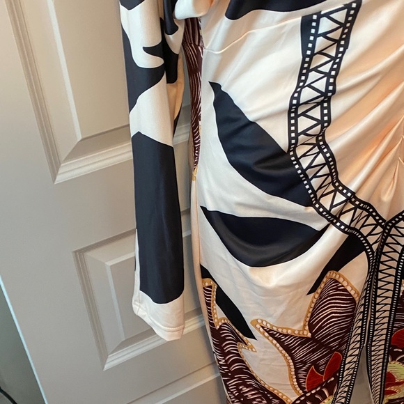 Edwin Multicolor Patterned Dress - Picture 5 of 6